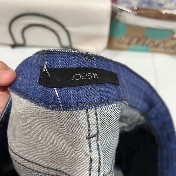 Joes Jeans Daisy Blues Mini Denim Skirt Patchwork Y2K - Picture 3 of 7